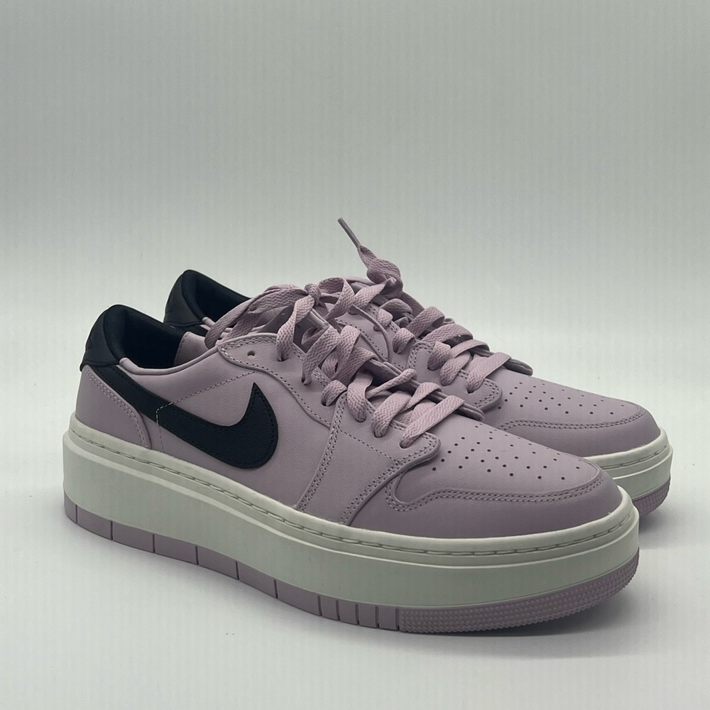 Women's Air Jordan Retro 1 Elevate Low Sneakers DH7004-501 Iced Lilac - Picture 2 of 5